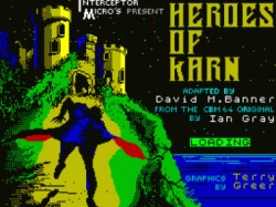 Heroes Of Karn (1984)(Interceptor Micros Software)[a]